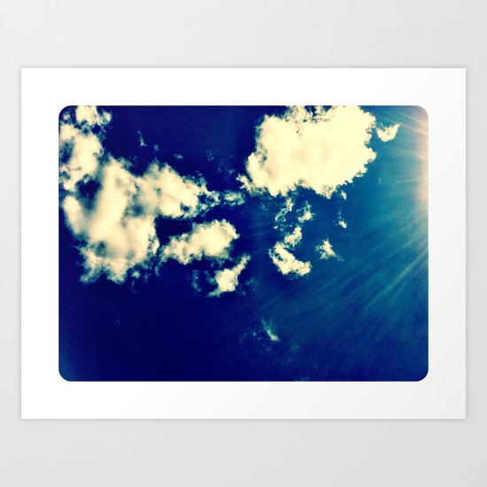 Summer Sun Art Print