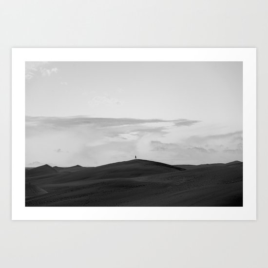 Black Sands Art Print