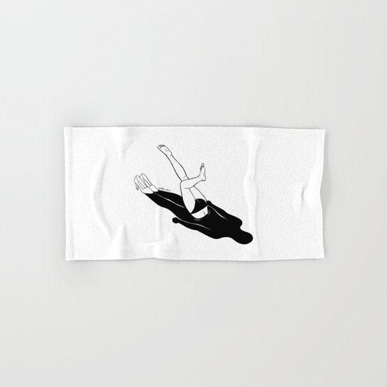 Drowning in my own shadow Hand & Bath Towel