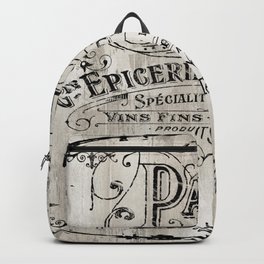 Paris Bistro VIII Backpack