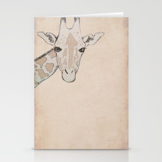 Giraffe Stationery Cards