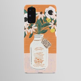 Milk Bottle Bouquet Android Case