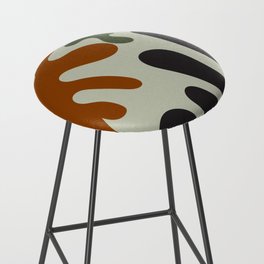 15  Abstract Shapes Organic 220516 Bar Stool