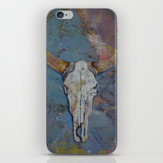 Steer Skull iPhone & iPod Skin