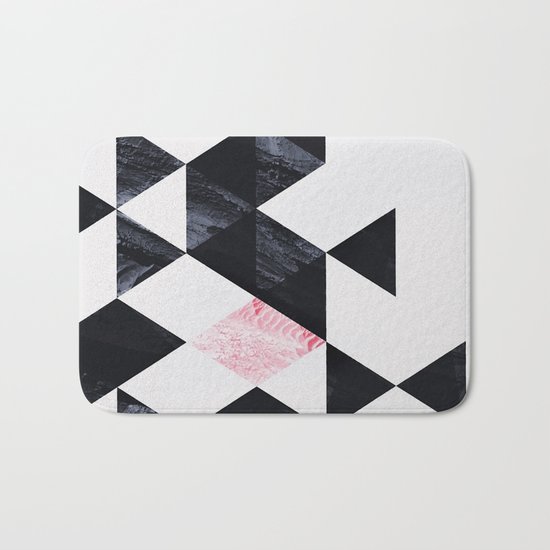 Geometry #1 Bath Mat