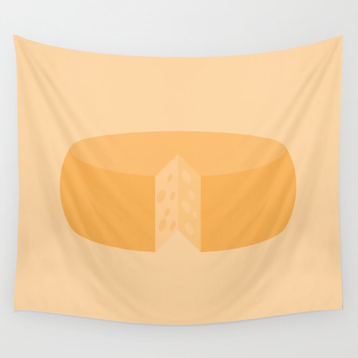 #20 Cheese Wheel Wall Tapestry
