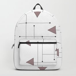 Lines & Arrows Backpack | Game, Right Hand, Graphic Design, Isolated, Line, Ornament, Graphicdesign, Arrow, Crayon, Mixed Media 