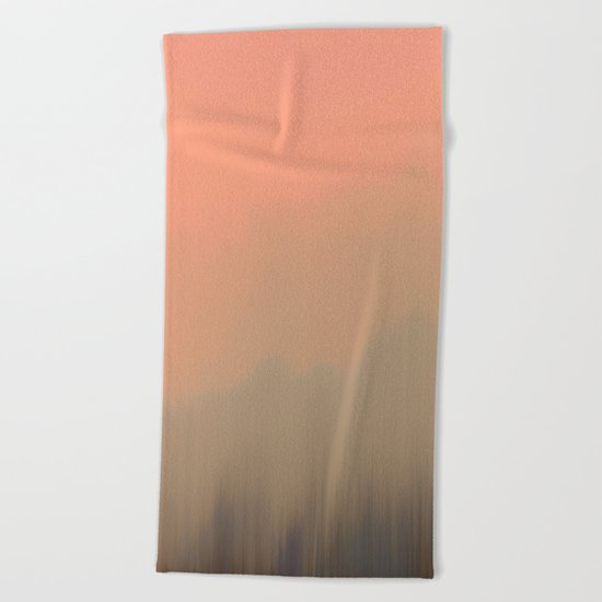 Empty Fog Beach Towel