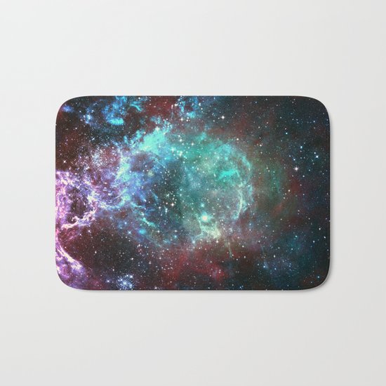 Star field in space Bath Mat