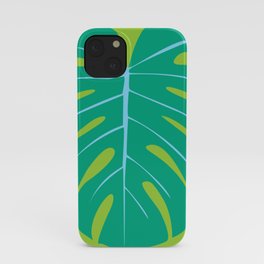 Monstera Leaf iPhone Case