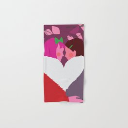 Cozy Couple Valentine or Love Image Hand & Bath Towel