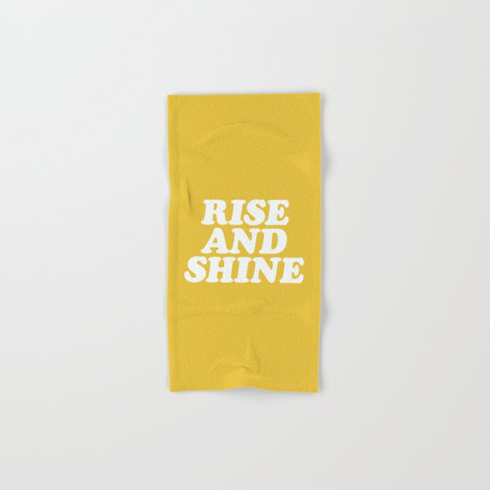 Rise and Shine Hand & Bath Towel