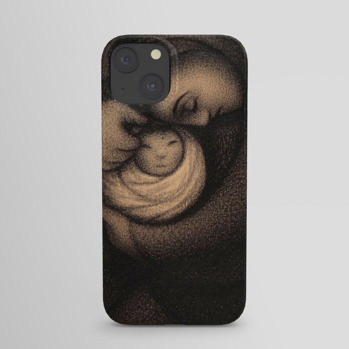 Mother and Child iPhone Case