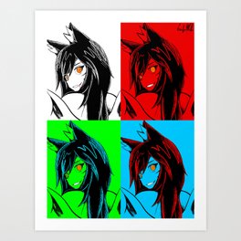 Ahri Art Prints Society6