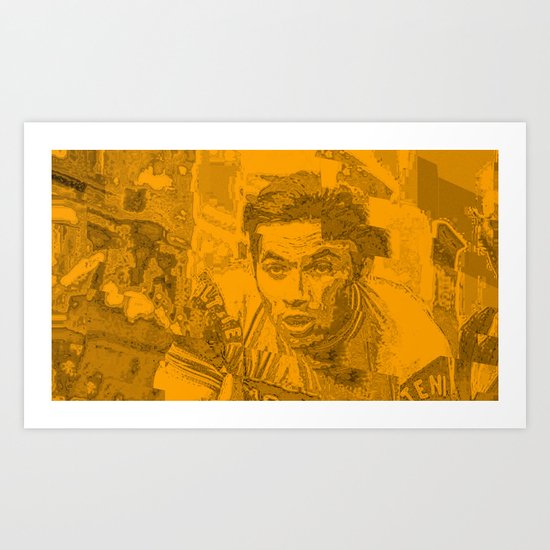 Eddy Merckx Portrait Art Print