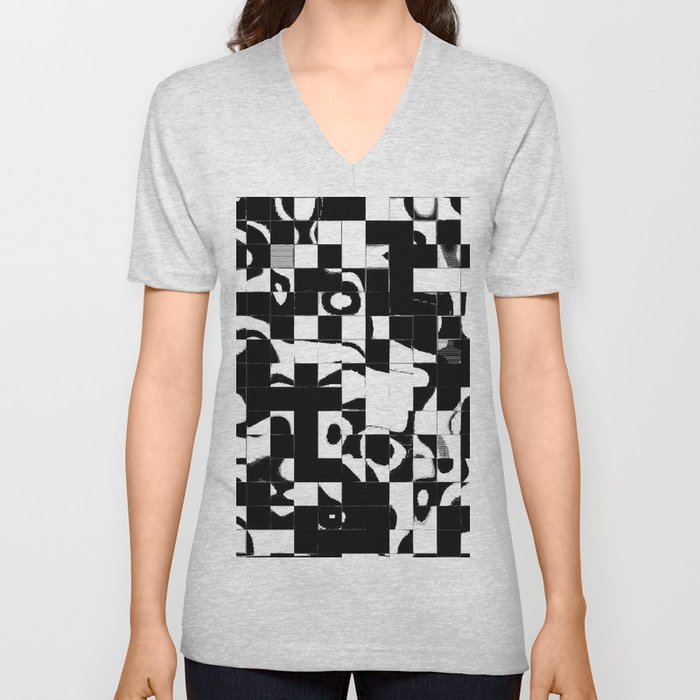 Tribute to the Pixel 53 V Neck T Shirt