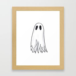 girly ghost  Framed Art Print