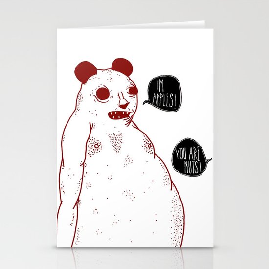 im apples Stationery Cards