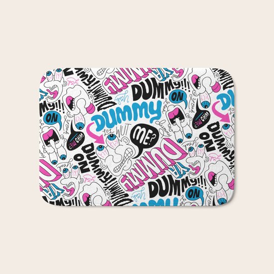 Dummy! Bath Mat
