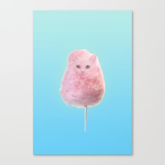 catton candy Canvas Print