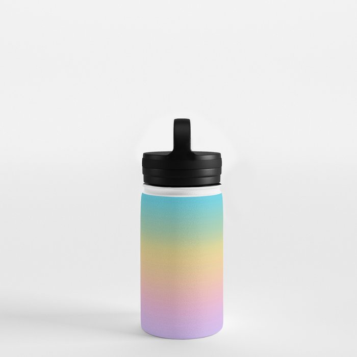 Pastel Ombre Sticker Water Bottle