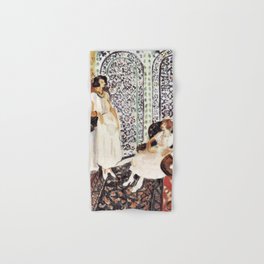 Henri Matisse - Moorish Screen - Exhibition Poster Hand & Bath Towel