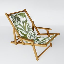 Wild botany in the jungle Sling Chair