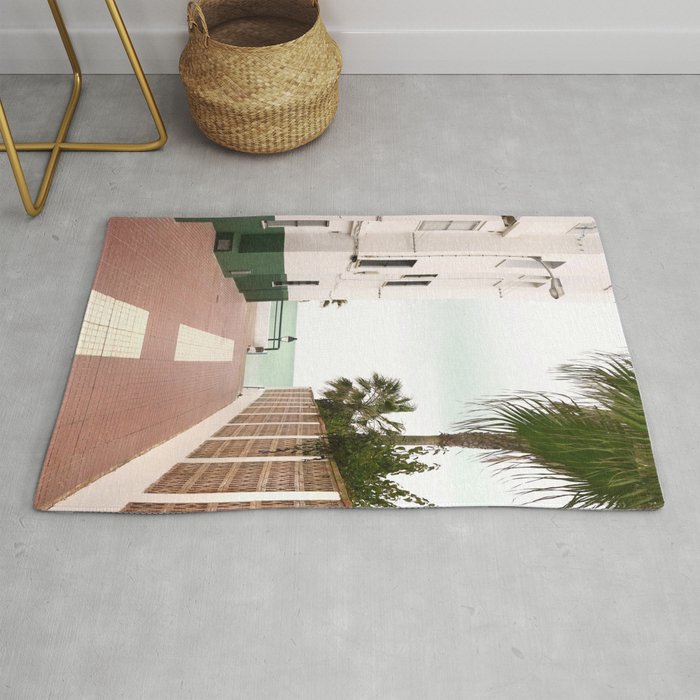 Road To The Beach - photography Rug