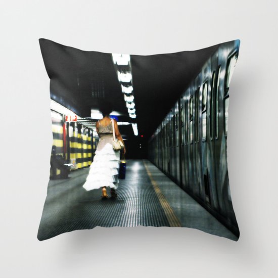 For the Love of Rome Throw Pillow