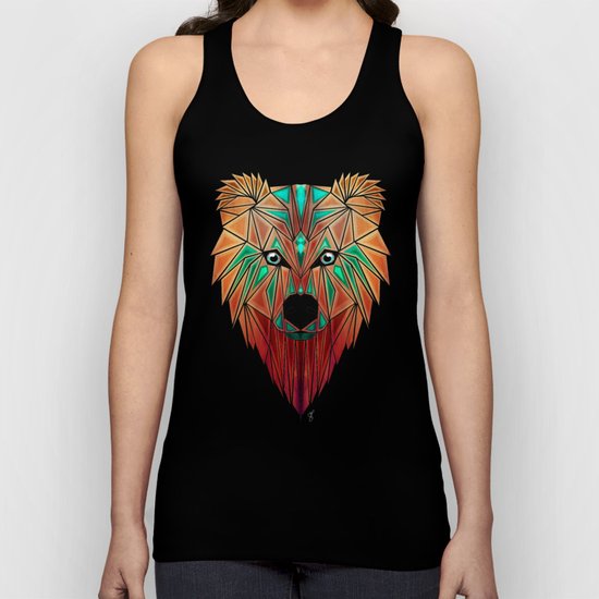 bear Unisex Tank Top