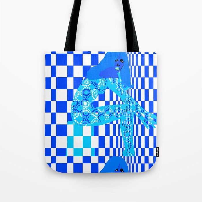 Mod - Blue Tote Bag