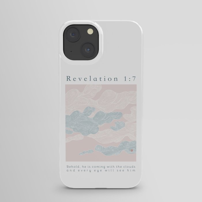 Revelation 1:7- He Is Coming iPhone Case