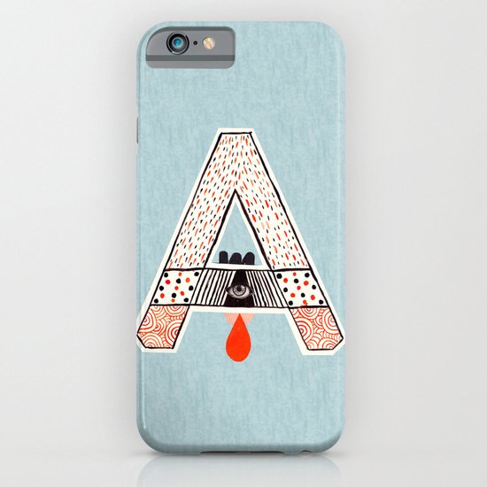a to z - "A" iPhone & iPod Case