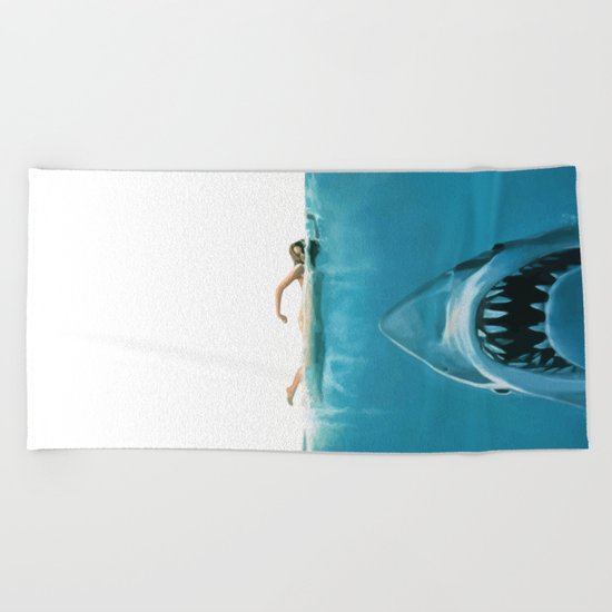Shark Beach Towel
