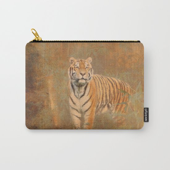 Tiger Art Carry-All Pouch