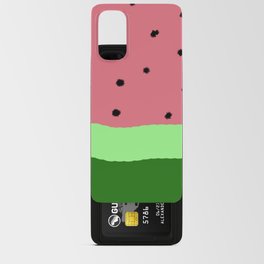 Watercolor Hand Drawn Watermelon Android Card Case