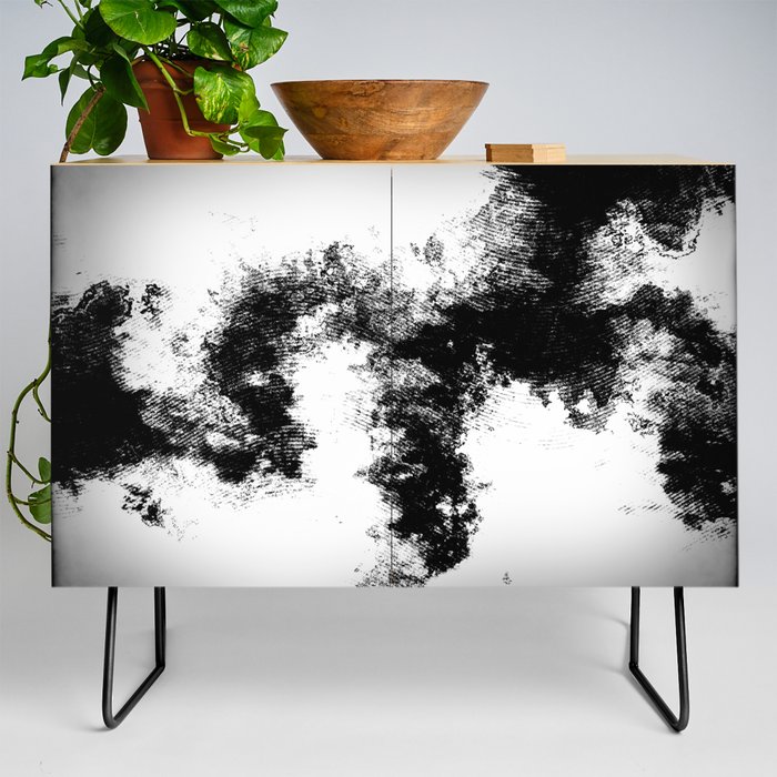 Black and White Credenza