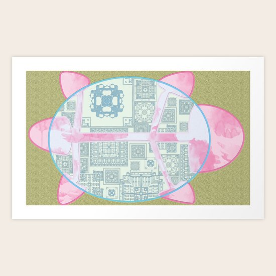 Tortugueando Art Print