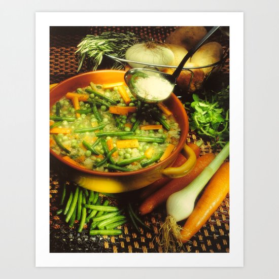 Minestrone Art Print