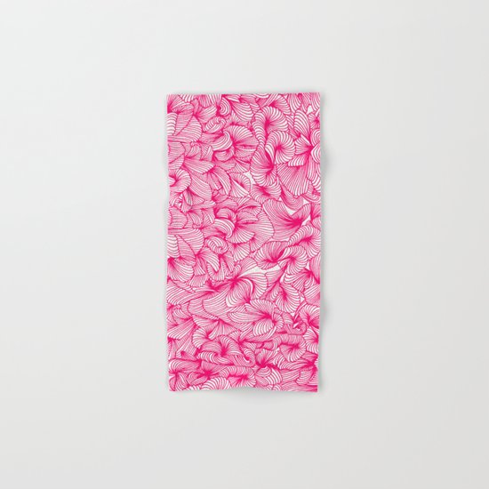 Pink Inklings Hand & Bath Towel