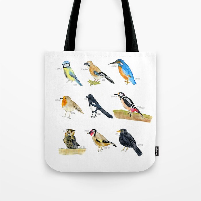 Birds / Vögel Tote Bag