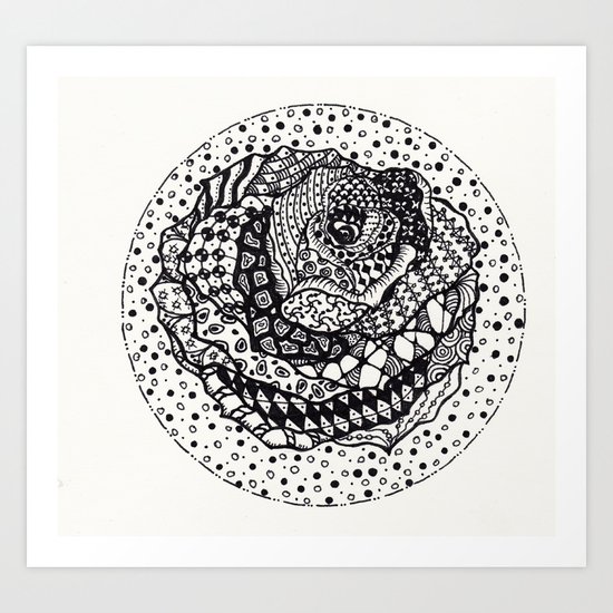 Rose Art Print