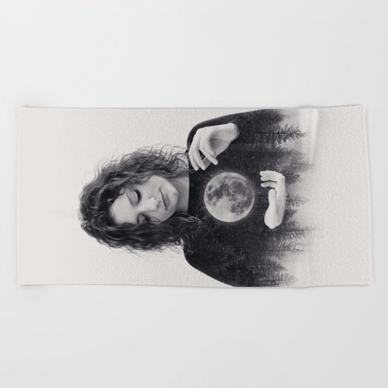 Clair De Lune Beach Towel