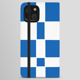 Square And Tartan 135 iPhone Wallet Case