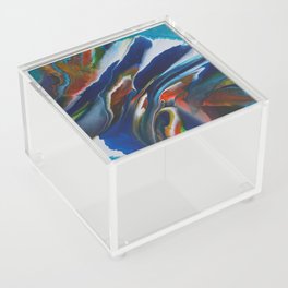 Mystery Blue Acrylic Box