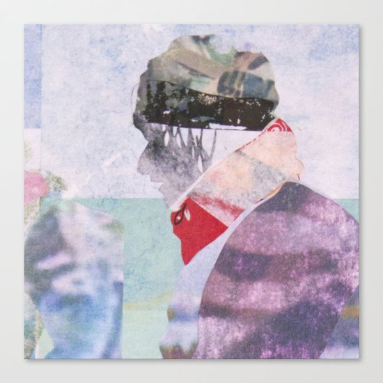Precipice (detail) Canvas Print