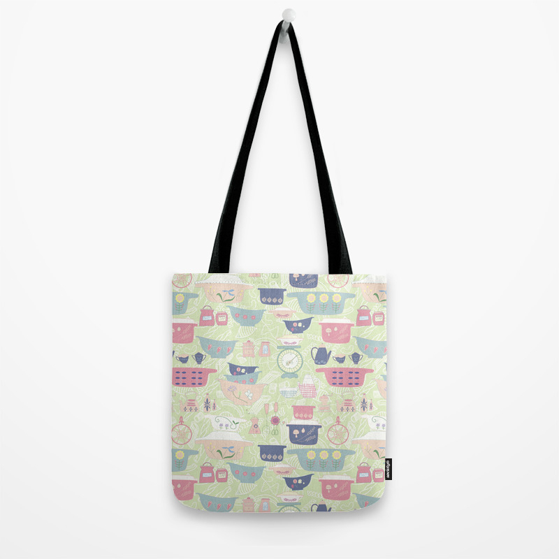 Pasta Fun With Pyrex Tote Bag