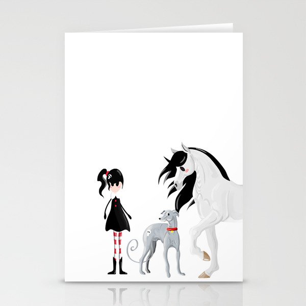 Dreamer and her Companions Stationery Cards