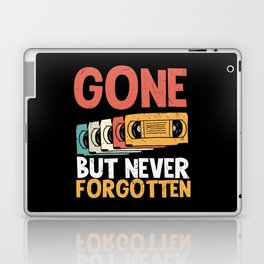 Gone But Never Forgotten Video Tapes Laptop Skin