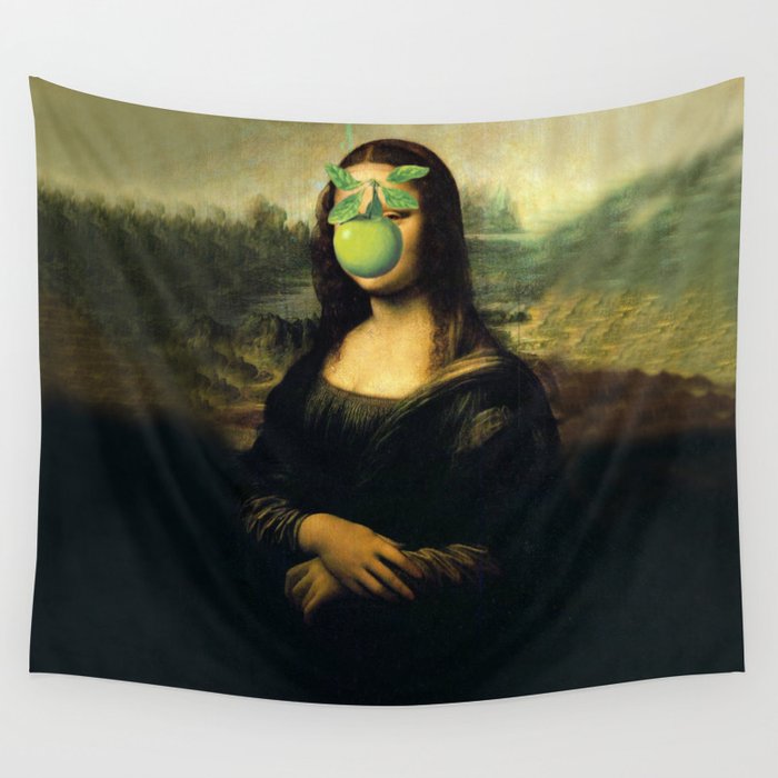 GIOCONDA MAGRITTE Wall Tapestry